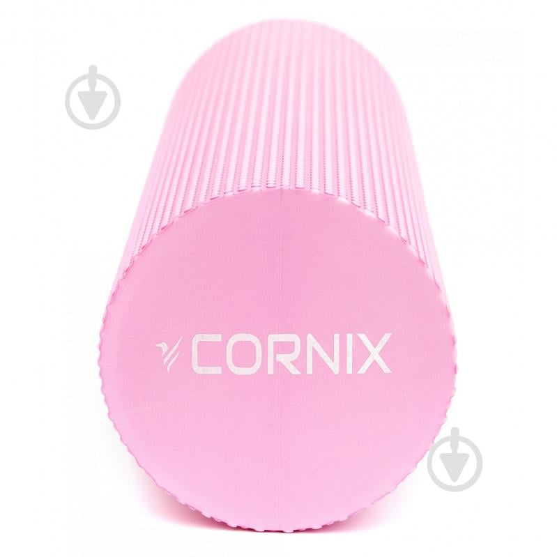 Массажный ролик Cornix EVA+ 60x15 см XR-0308 Pink - фото 5