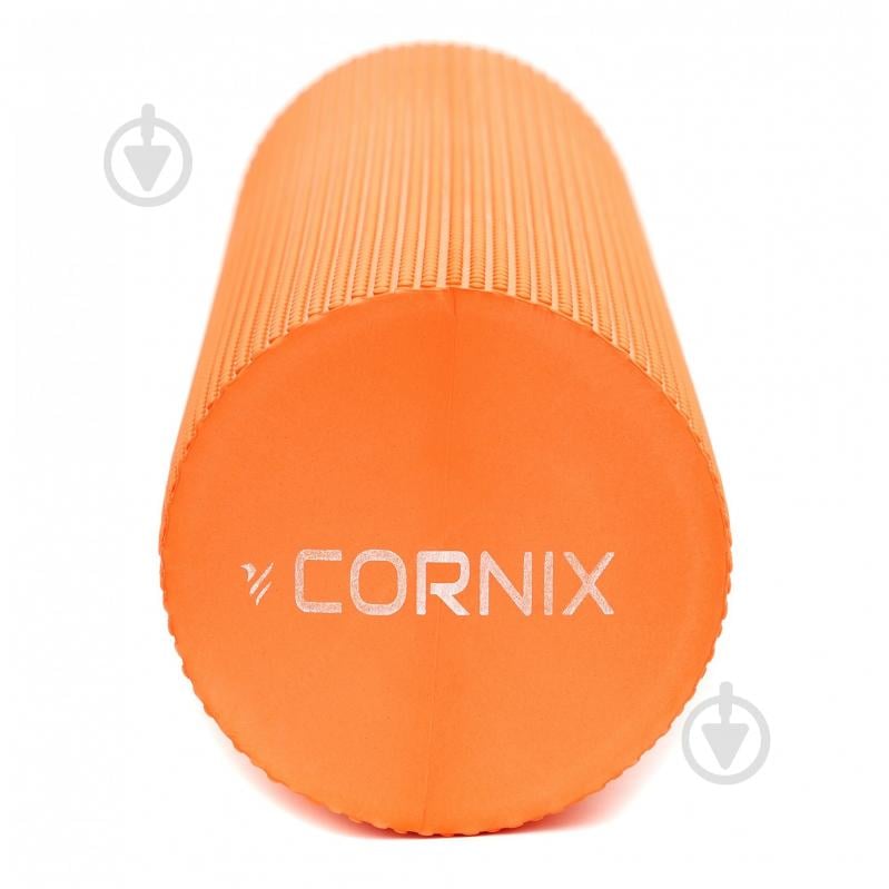 Массажный ролик Cornix EVA+ 60x15 см XR-0307 Orange - фото 5