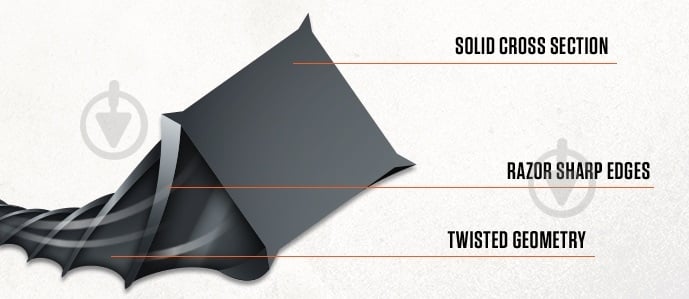 Волосінь косильна Echo d-2,7 мм 66 м Black Diamond - фото 2