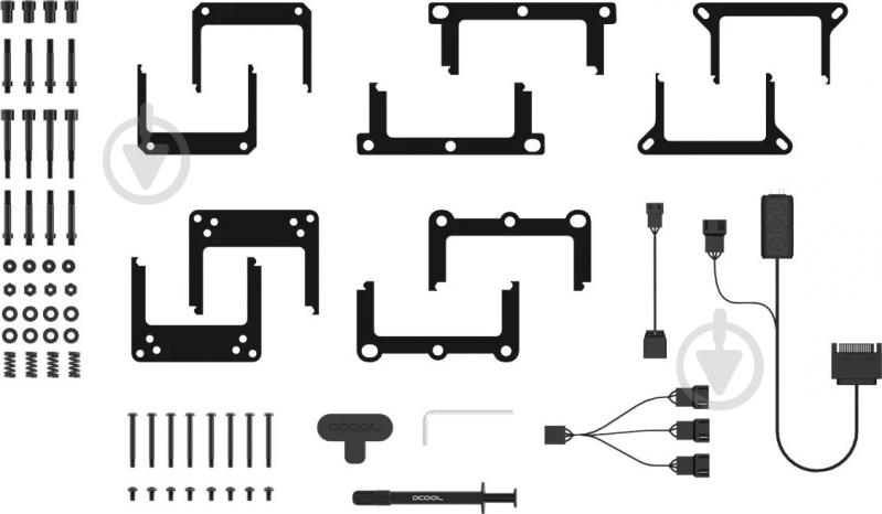 Система водного охлаждения Alphacool Pro Aurora 280 CPU AIO (11773) - фото 9