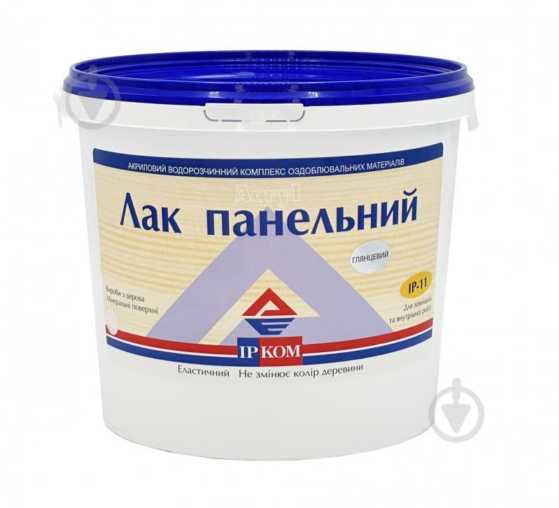 Лак панельный ИР-11 ІРКОМ шелковистый мат 5 л - фото 1