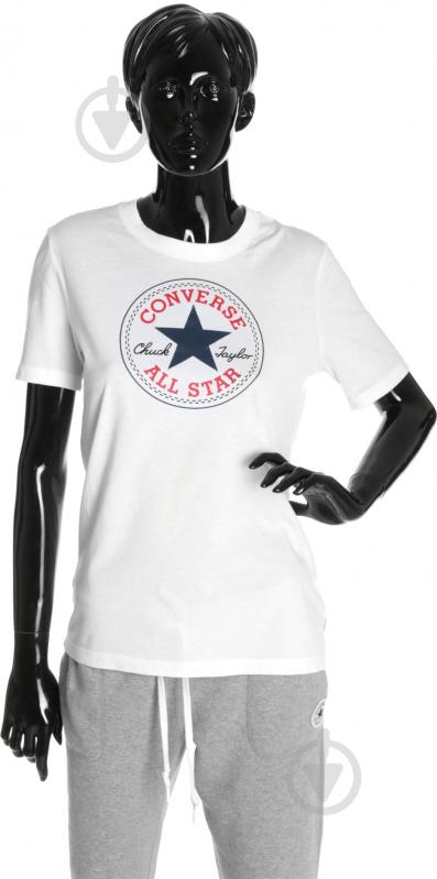 Футболка Converse 10001124-102 р.L белый - фото 1
