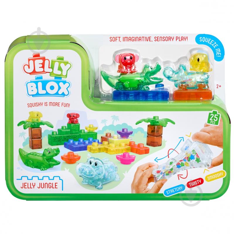 Конструктор Jelly Blox Джунгли 937532 - фото 1 Конструктор Jelly Blox Джунгли 937532 - фото 1