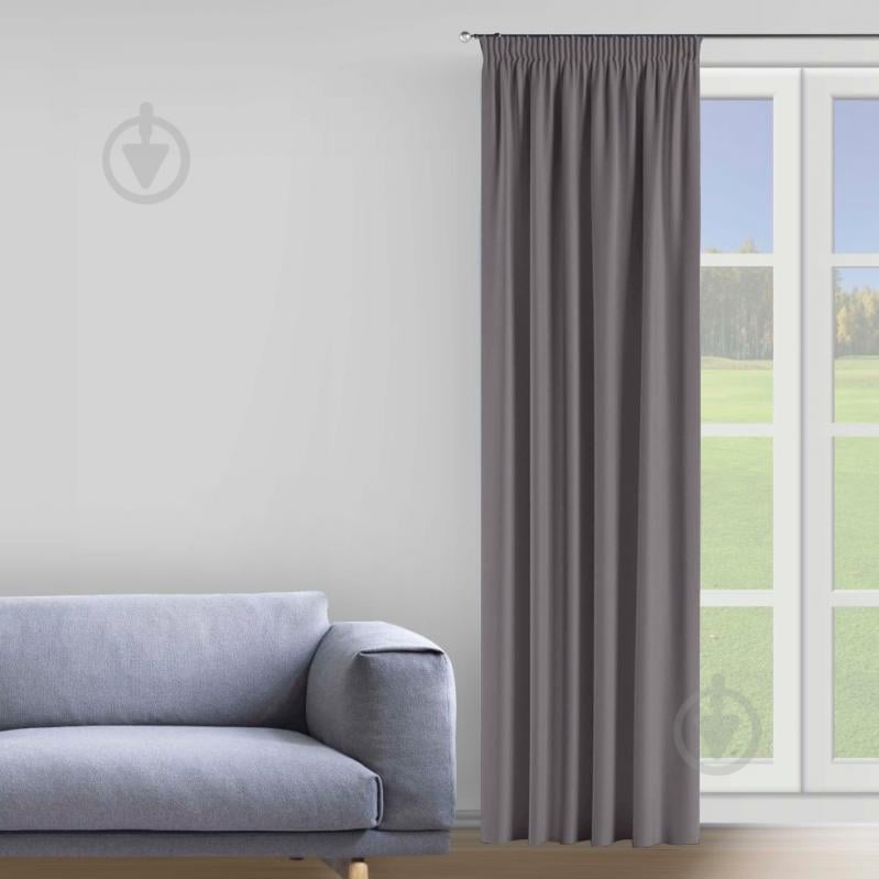 Штора BONA 280х150 серый La Nuit - фото 1