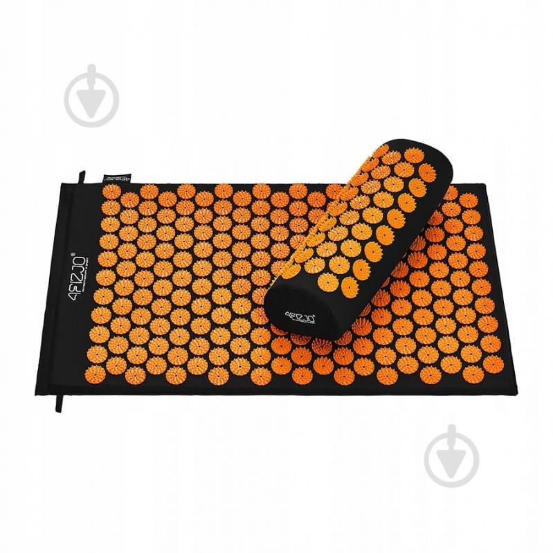 Коврик акупунктурный 4fizjo Classic Mat Аппликатор Кузнецова 4FJ0042 Black/Orange (P-5907222931752) - фото 5