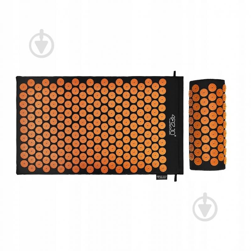 Коврик акупунктурный 4fizjo Classic Mat Аппликатор Кузнецова 4FJ0042 Black/Orange (P-5907222931752) - фото 3