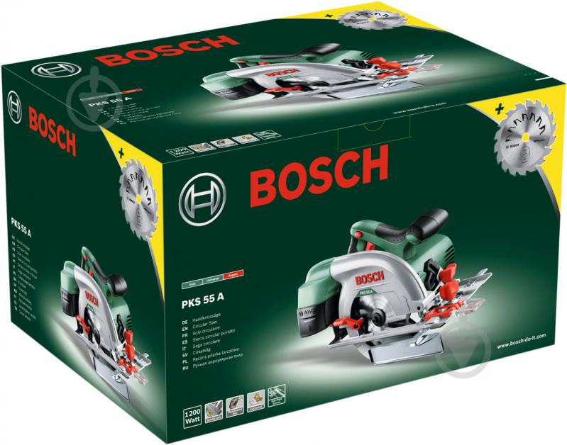 Пилка дискова Bosch Professional PKS 55 A 0603501020 - фото 7