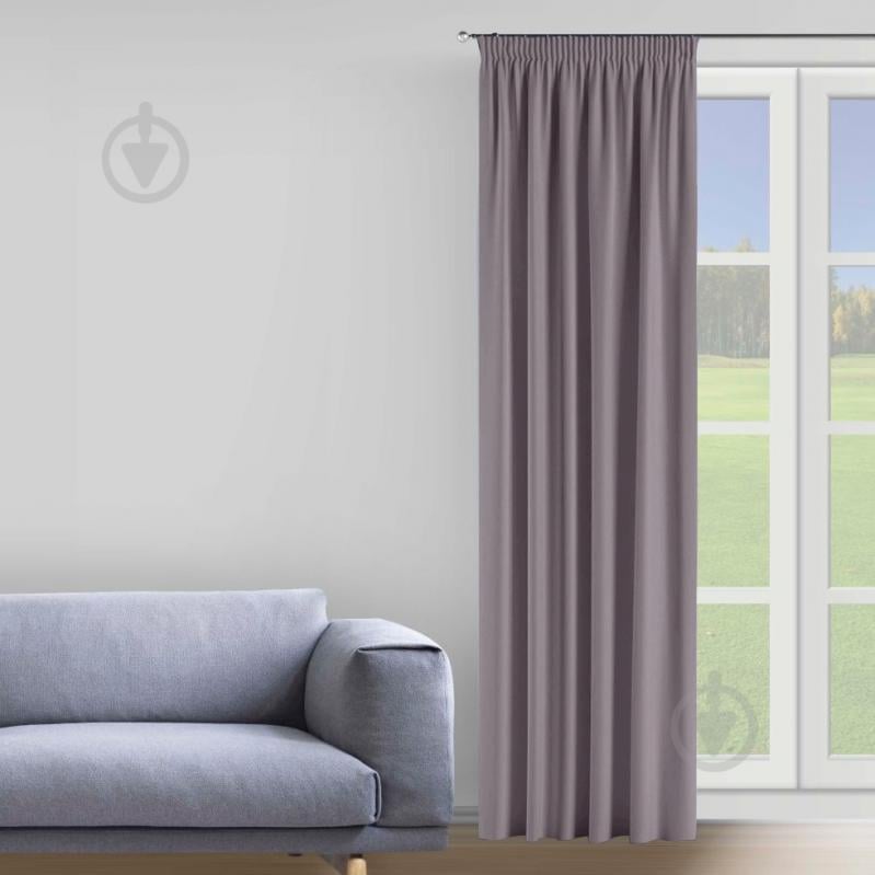 Штора BONA 280х150 сиреневый La Nuit - фото 1