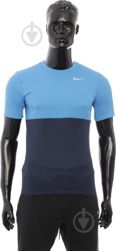 Футболка Nike 644396-451 р.XL голубой - фото 1