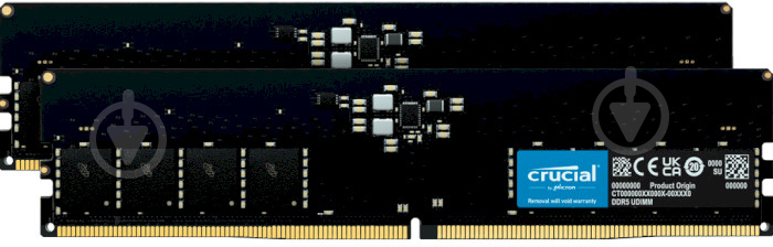 Оперативная память Crucial DDR5 SDRAM 16 GB (2x8GB) 5600 MHz (CT2K8G56C46U5) - фото 2