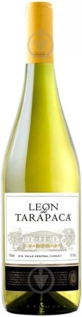 Вино Chardonnay Leon біле сухе (7804340901545) 0,75 л - фото 1