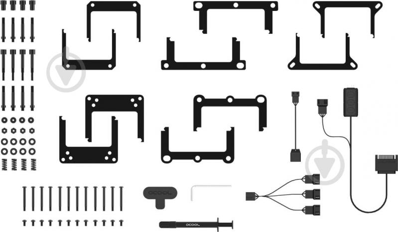 Система водяного охолодження Alphacool Pro ES Triple 80 мм(11972) - фото 8