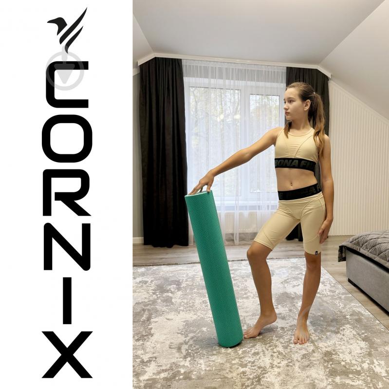 Масажний ролик Cornix EVA+ 90x15 см XR-0315 Mint - фото 6