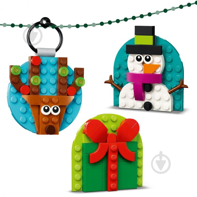Конструктор LEGO Icons Набор рождественских украшений 40744 - фото 3 Конструктор LEGO Icons Набор рождественских украшений 40744 - фото 3