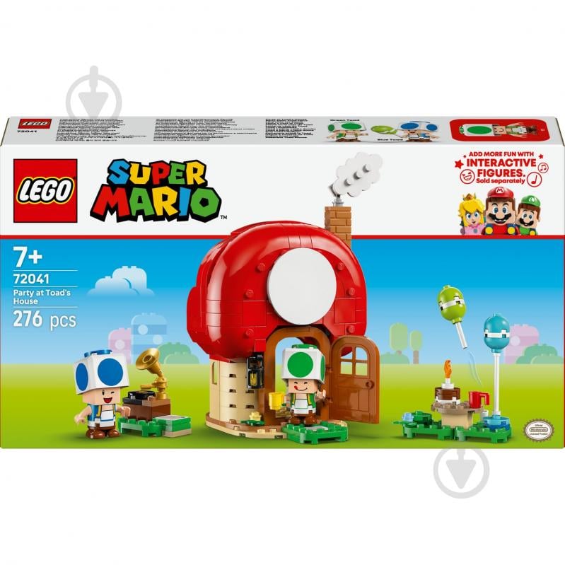 Конструктор LEGO Super Mario Вечеринка в доме Toad 72041 - фото 1