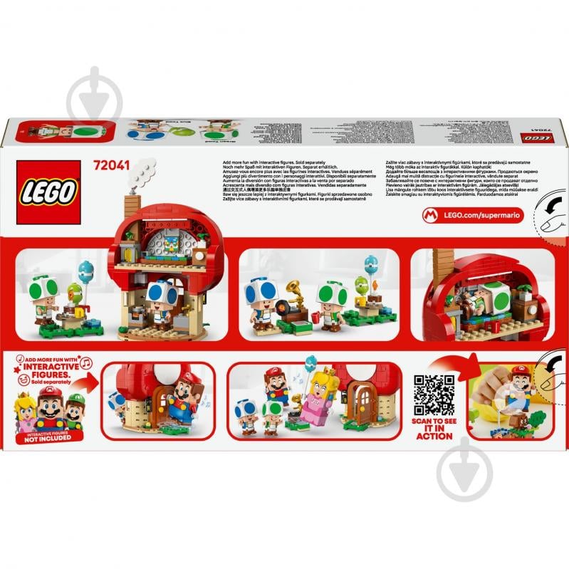 Конструктор LEGO Super Mario Вечеринка в доме Toad 72041 - фото 2