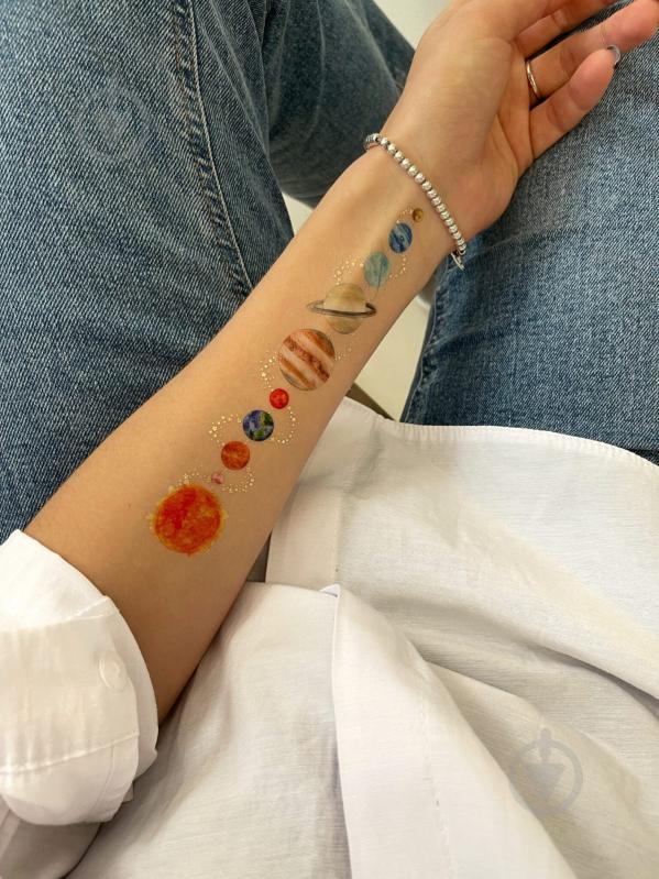 Тату тимчасове Arley Sign Парад планет - фото 5