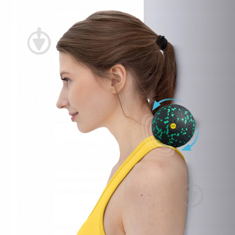 Массажный мяч 4fizjo EPP Ball 12 Black/Green (P-5907222931264) - фото 9