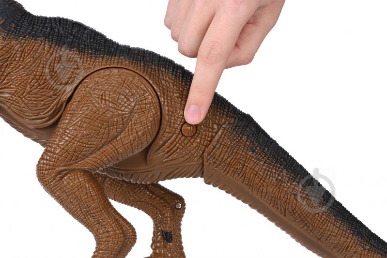 Динозавр Same Toy Dinosaur Planet зі світлом і звуком коричневий RS6123AUt - фото 10