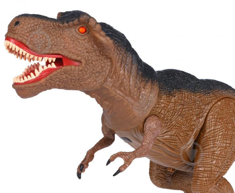 Динозавр Same Toy Dinosaur Planet зі світлом і звуком коричневий RS6123AUt - фото 4