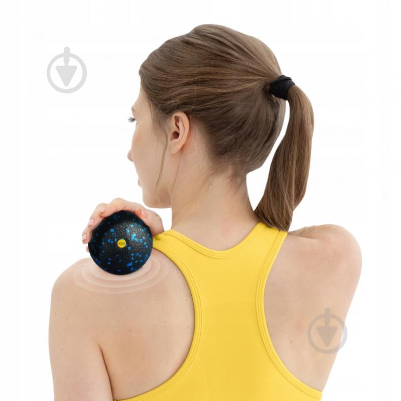 Массажный мяч 4fizjo EPP Ball 12 Black/Blue (P-5907222931288) - фото 7