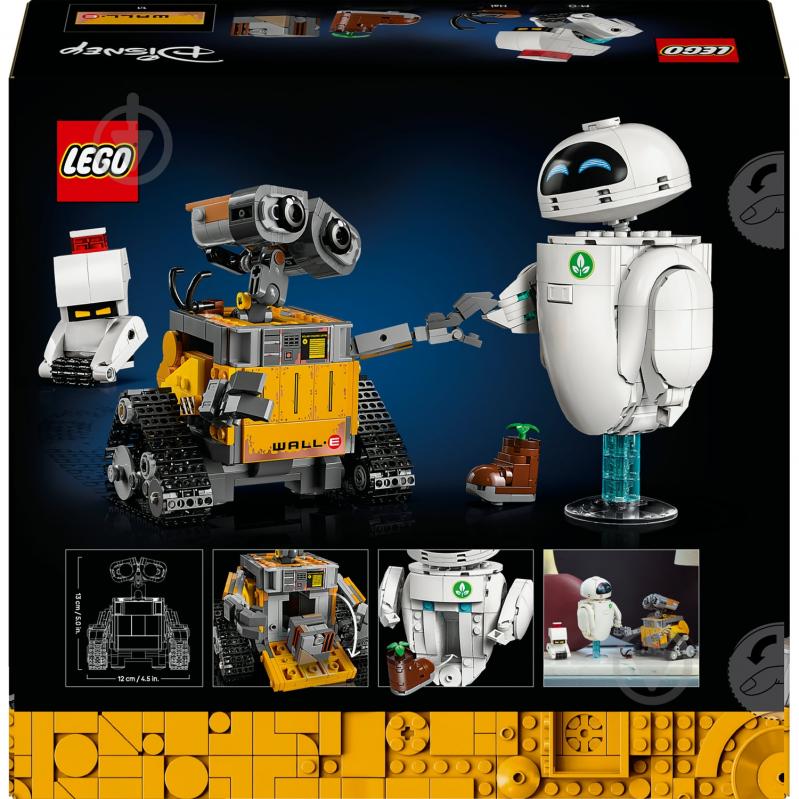 Конструктор LEGO Disney ВОЛЛ·І та Єва 43279 - фото 2