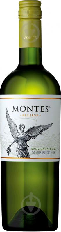 Вино Montes Sauvignon Blanc Reserva біле сухе 13% 0,75 л - фото 1