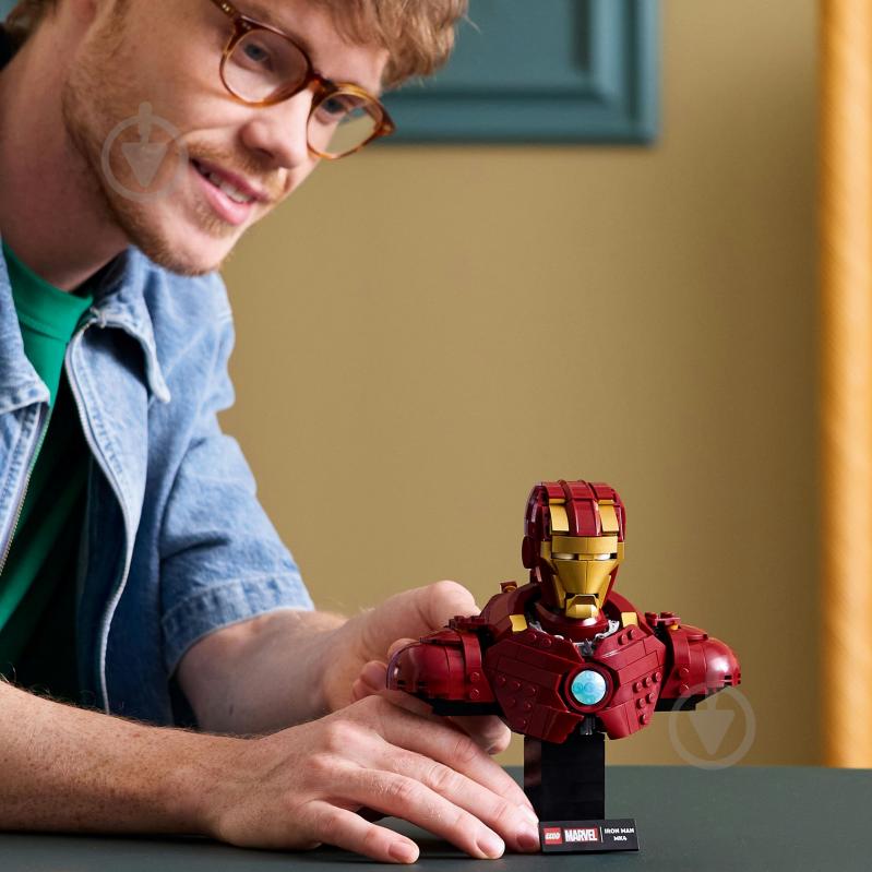 Конструктор LEGO Super Heroes Marvel Бюст Залізної Людини MK4 76327 - фото 4