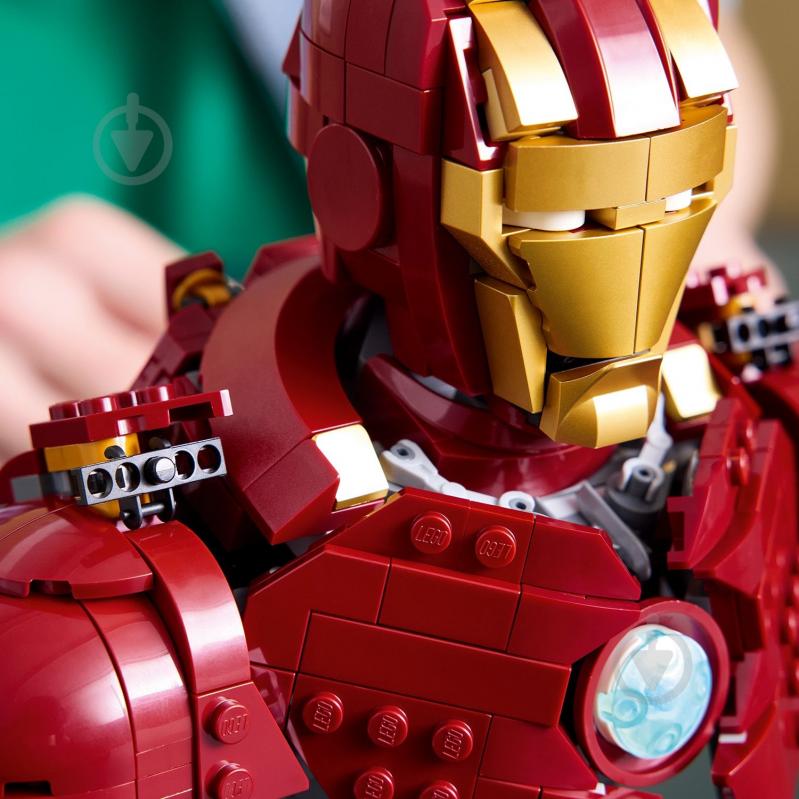 Конструктор LEGO Super Heroes Marvel Бюст Залізної Людини MK4 76327 - фото 9