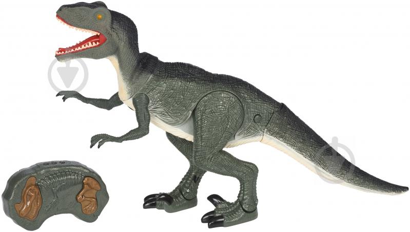 Динозавр Same Toy Dinosaur World зі світлом і звуком зелений RS6124Ut - фото 1