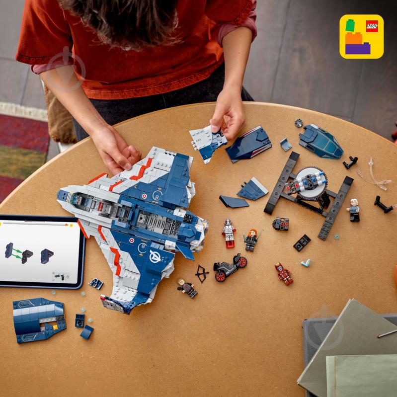 Конструктор LEGO Super Heroes Marvel Месники: Ера Альтрона Квінджет 76325 - фото 5