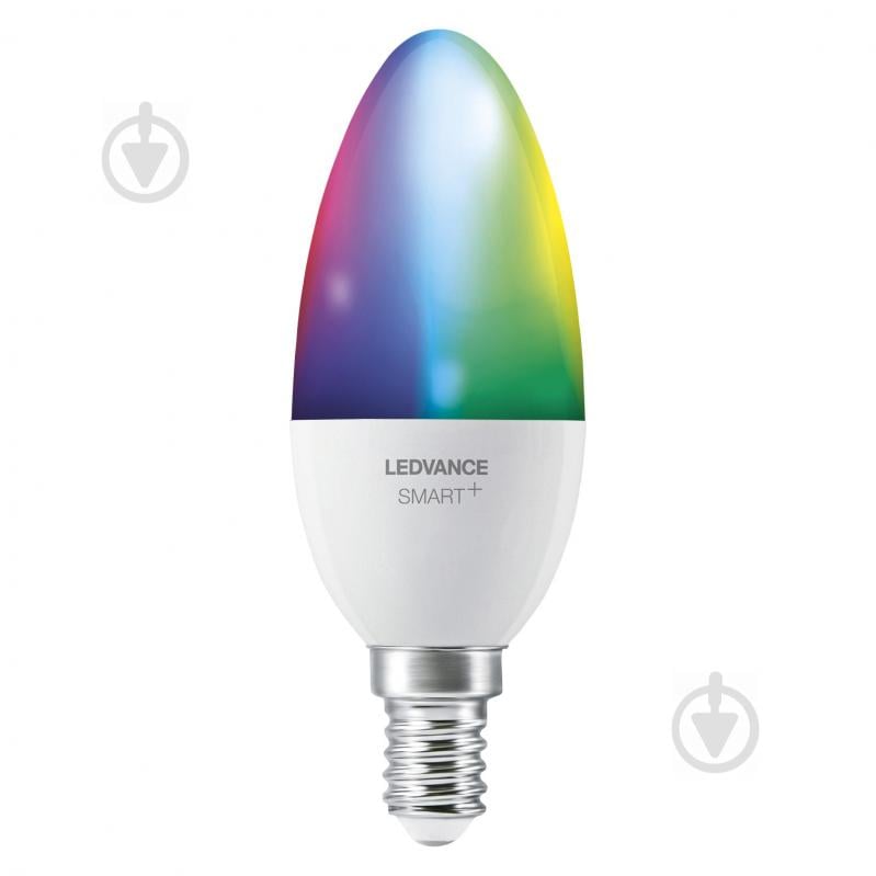 Розумна лампа Ledvance SMART+ WiFi Candle 5 Вт B39 матова E14 220 В 2700-6500 К - фото 2