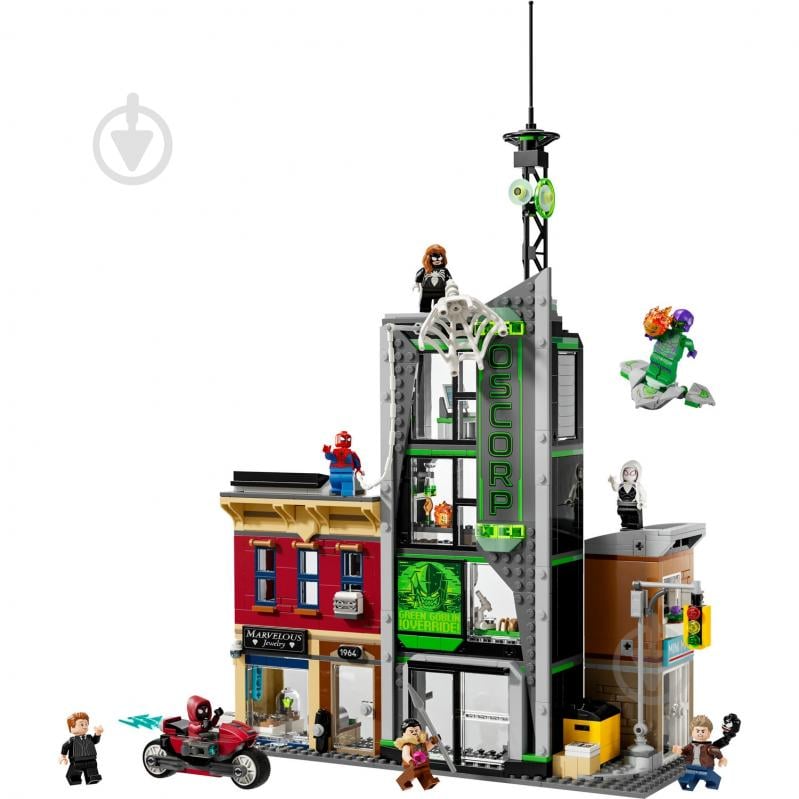 Конструктор LEGO Super Heroes Marvel Людина-павук проти Оскорпа 76324 - фото 3