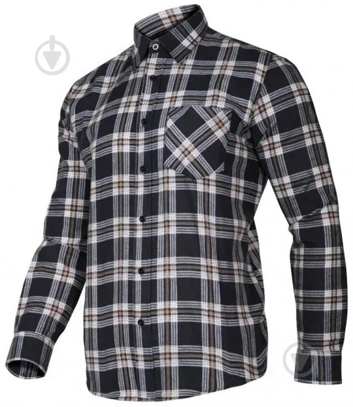 Рубашка Lahti Pro р. 3XL LPKF23XL темно-серый - фото 1