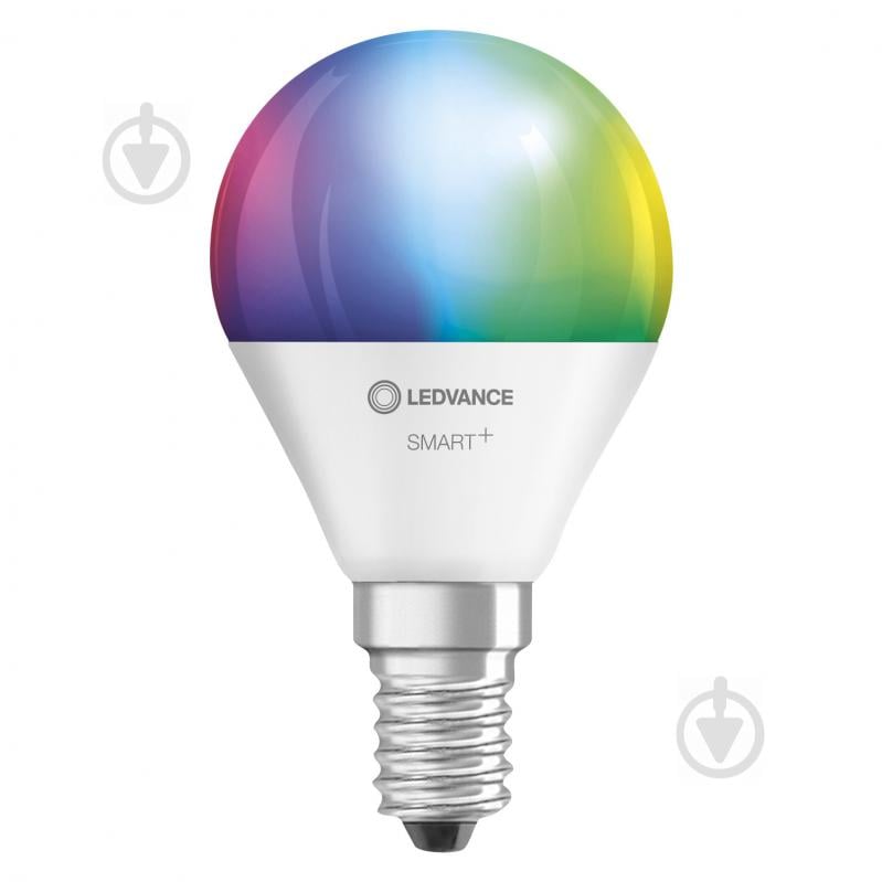 Лампа светодиодная Ledvance SMART+ WiFi Mini bulb 5 Вт P45 матовая E14 220 В 2700-6500 К - фото 2