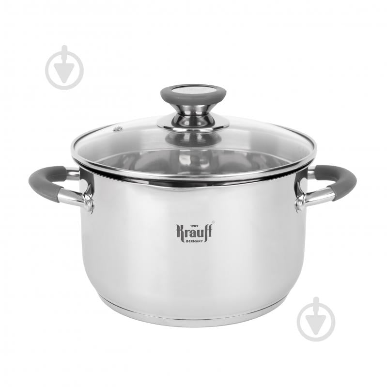 Кастрюля с крышкой Krauff Moxie 5,0 л 26-238-080 - фото 1