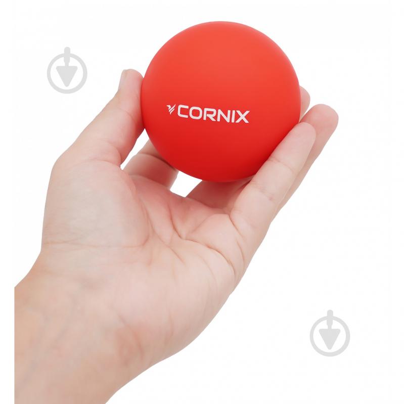 Массажный мяч Cornix Lacrosse Ball 6,3 см XR-0117 Red - фото 2