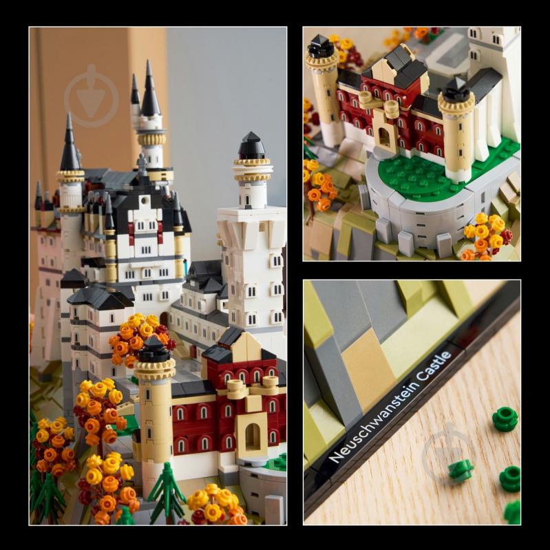 Конструктор LEGO Architecture Замок Нойшванштайн 21063 - фото 7 Конструктор LEGO Architecture Замок Нойшванштайн 21063 - фото 7