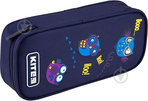 Пенал k20-662-8 KITE синий с рисунком - фото 1