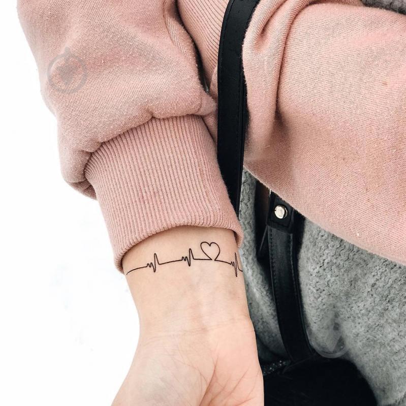 Тату временное Arley Sign Пульс - фото 6 Тату временное Arley Sign Пульс - фото 6