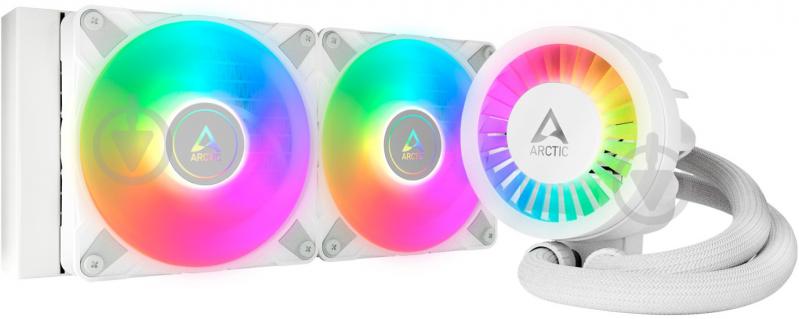 Система водяного охолодження Arctic Liquid Freezer III 240 A-RGB White (ACFRE00150A) - фото 1