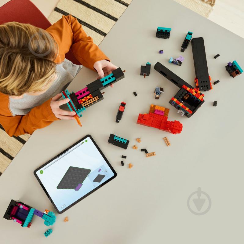 Конструктор LEGO Minecraft Башня Эндермена 21279 - фото 11