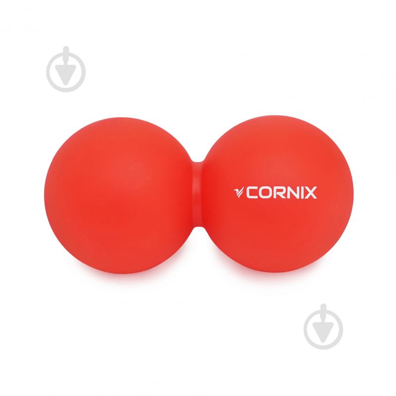 Масажний м'яч Cornix Lacrosse DuoBall 6,3x12,6 см XR-0112 Red - фото 1 Масажний м'яч Cornix Lacrosse DuoBall 6,3x12,6 см XR-0112 Red - фото 1