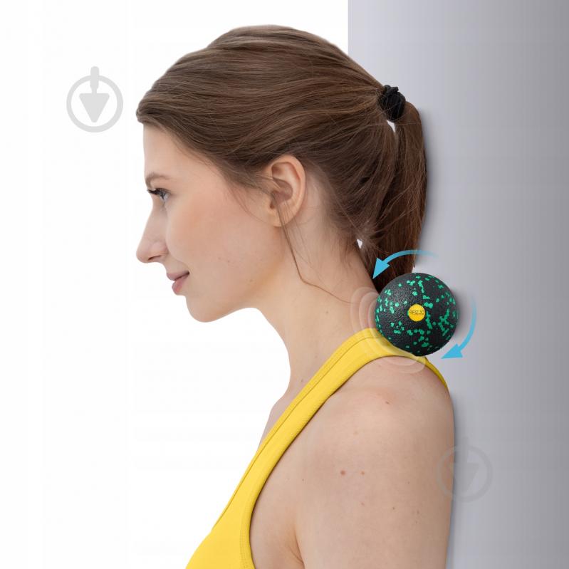 Массажный мяч 4fizjo EPP Ball 08 Black/Green (P-5907222931233) - фото 8