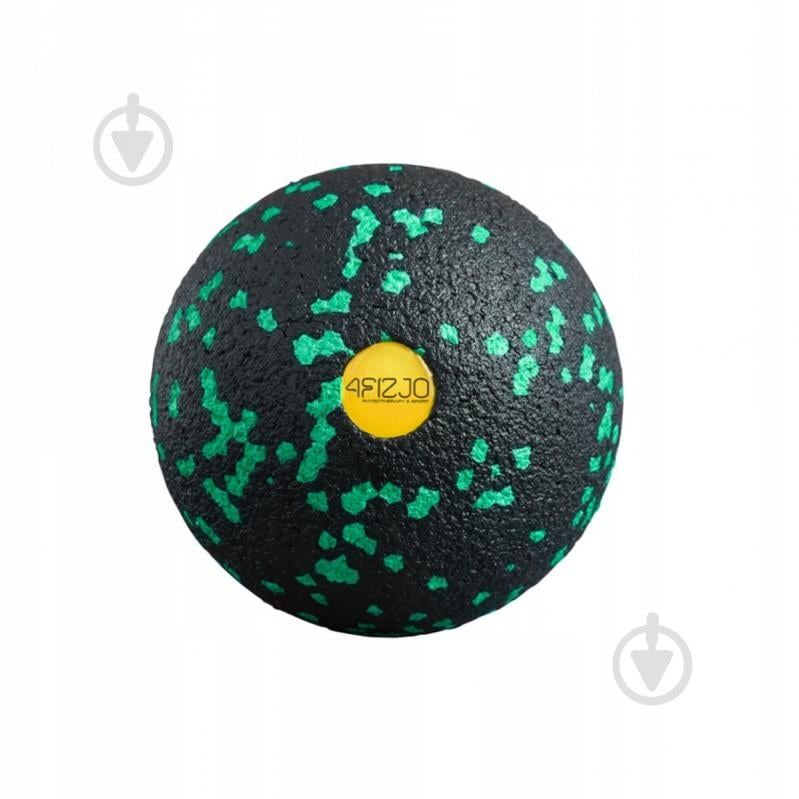 Масажний м'яч 4fizjo EPP Ball 08 Black/Green (P-5907222931233) - фото 1