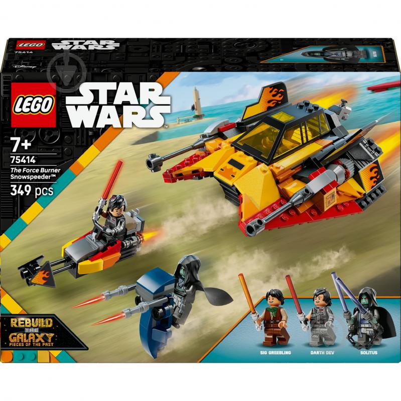 Конструктор LEGO Star Wars The Force Burner Снежный истребитель 75414 - фото 1 Конструктор LEGO Star Wars The Force Burner Снежный истребитель 75414 - фото 1