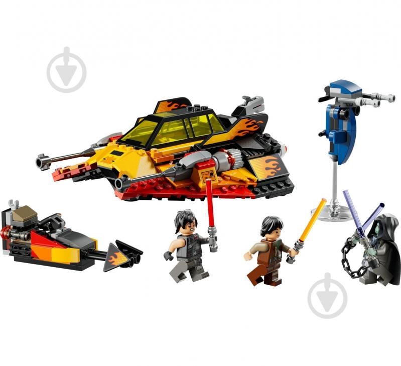 Конструктор LEGO Star Wars The Force Burner Снежный истребитель 75414 - фото 3 Конструктор LEGO Star Wars The Force Burner Снежный истребитель 75414 - фото 3