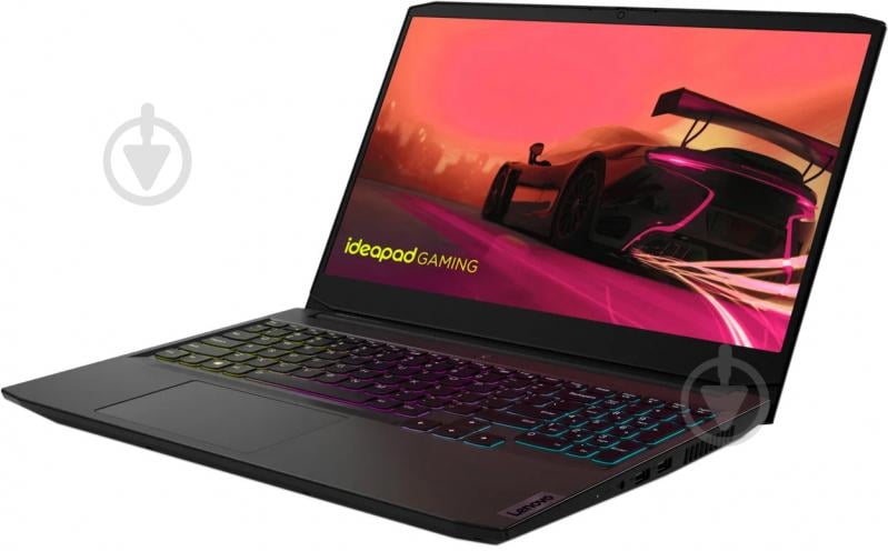 Ноутбук Lenovo IdeaPad Gaming 3 15ACH6 15,6" (82K20273RA) shadow black - фото 3