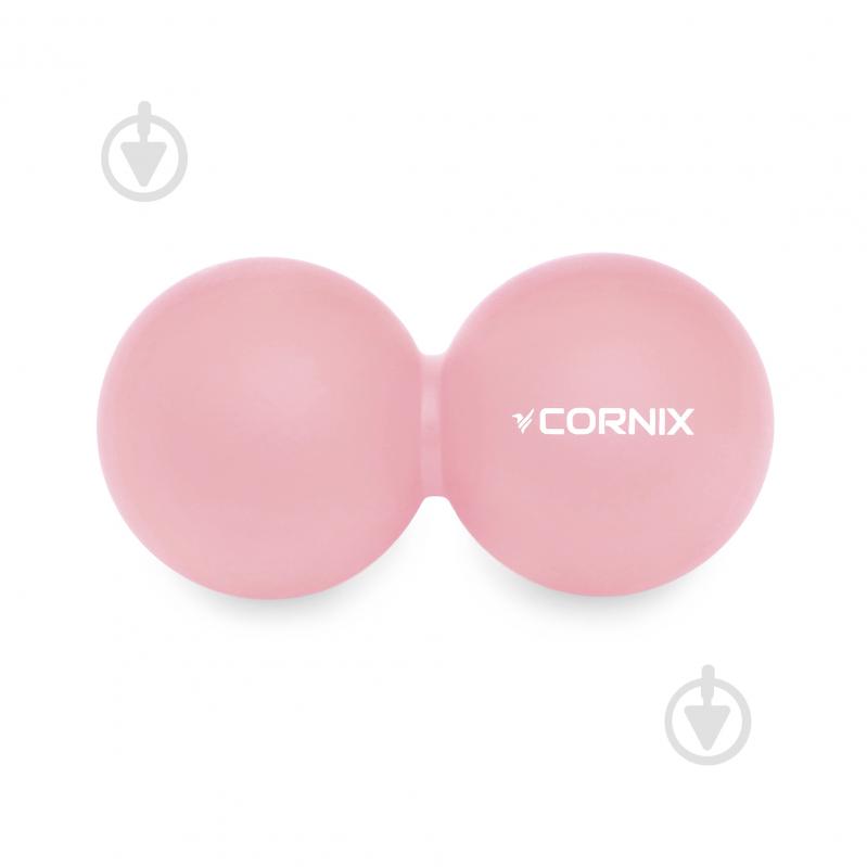 Масажний м'яч Cornix Lacrosse DuoBall 6,3x12,6 см XR-0116 Coral - фото 1 Масажний м'яч Cornix Lacrosse DuoBall 6,3x12,6 см XR-0116 Coral - фото 1