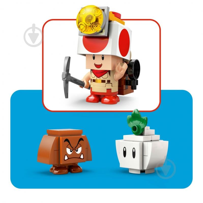 Конструктор LEGO Super Mario Лагерь Captain Toad 72040 - фото 7
